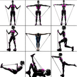 M&Nature Resistance Band Set for Home Fitness (11 or 14 pack)